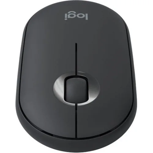 Logitech Pebble M350s Ασύρματο Bluetooth Ποντίκι Graphite