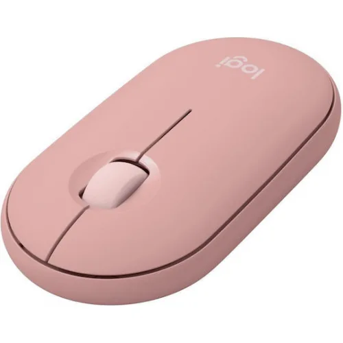 Logitech Pebble M350s Ασύρματο Bluetooth Ποντίκι Rose