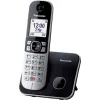 Panasonic KX-TG6851 Ασύρματο Τηλέφωνο με Ελληνικό Μενού Μαύρο