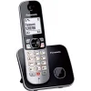Panasonic KX-TG6851 Ασύρματο Τηλέφωνο με Ελληνικό Μενού Μαύρο