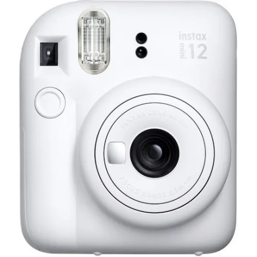Fujifilm Instant Φωτογραφική Μηχανή Instax Mini 12 White