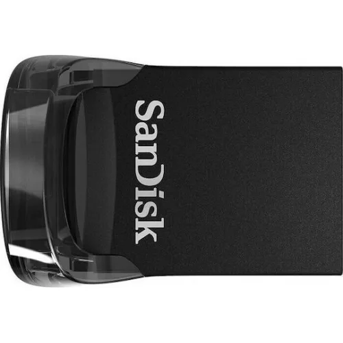 Sandisk Ultra Fit 256GB USB 3.1 Stick Μαύρο