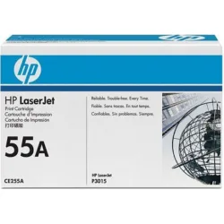 HP 55A Γνήσιο Toner Laser Εκτυπωτή Μαύρο 6000 Σελίδων (CE255A)