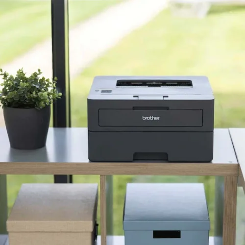 Brother Ασπρόμαυρος Εκτυπωτής Laser με WiFi και Mobile Print HL-L2445DW