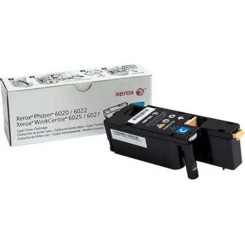 Xerox 106R02756 Γνήσιο Toner Laser Εκτυπωτή Κυανό 1000 Σελίδων