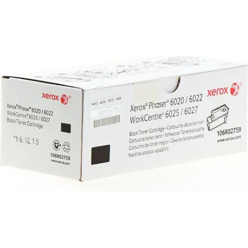 Xerox 106R02759 Γνήσιο Toner Laser Εκτυπωτή Μαύρο 2000 Σελίδων