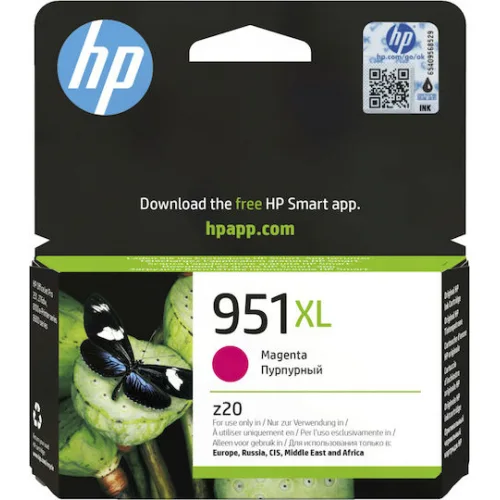 HP 951XL Γνήσιο Μελάνι Εκτυπωτή InkJet Ματζέντα (CN047AE)