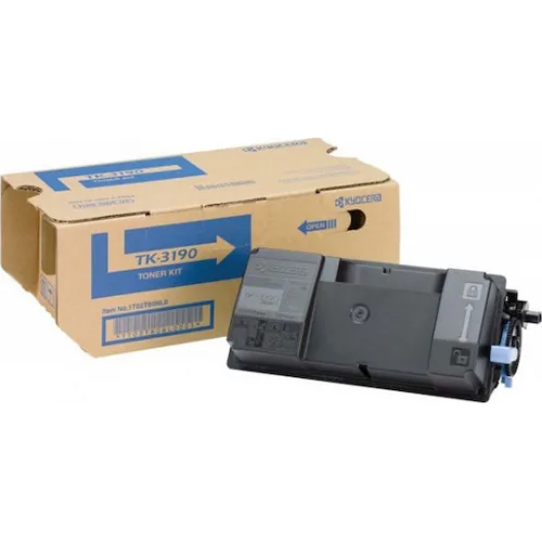 Kyocera TK-3190 Γνήσιο Toner Laser Εκτυπωτή Μαύρο 25000 Σελίδων (1T02T60NL1 1T02T60NL0)