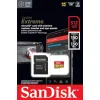 Sandisk Extreme microSDXC 512GB U3 V30 A2 UHS-I με αντάπτορα 190MB/s