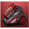 Herzberg HG-8047RED Ηλεκτρική Σκούπα 700W με Κάδο 4lt Κόκκινη