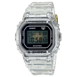 Casio Collection Ψηφιακό Γυναικείο Ρολόι 43mm Μπαταρίας με Λευκό Καουτσούκ Λουράκι