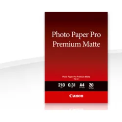 Canon PM-101 Φωτογραφικό Χαρτί Pro Premium Matte A2 210gr/m² για Εκτυπωτές Inkjet 20 Φύλλα
