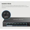 Mercusys MERMS108GP v1 Unmanaged L2 PoE+ Switch με 8 Θύρες Gigabit (1Gbps) Ethernet