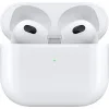Apple AirPods (3rd generation) with Lightning Charging Case Earbud Bluetooth Handsfree Ακουστικά με Αντοχή στον Ιδρώτα και Θήκη Φόρτισης Λευκά