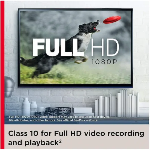 Sandisk Ultra microSDXC 1TB Class 10 U1 A1 UHS-I με αντάπτορα 150MB/s