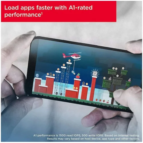 Sandisk Ultra microSDXC 1TB Class 10 U1 A1 UHS-I με αντάπτορα 150MB/s