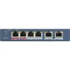 Hikvision DS-3E0106HP-E Unmanaged PoE+ Switch με 6 Θύρες Ethernet Hikvision DS-3E0106HP-E Unmanaged PoE+ Switch με 6 Θύρες Ethernet