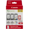 Canon PG-545 XL x2 / CL-546 XL Γνήσιο Photo Value Pack με 3 Μελάνια Εκτυπωτή InkJet Photo Μαύρο / Πολλαπλό (Color) (8286B015)