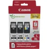 Canon PG-540Lx2/CL-541XL Γνήσιο Photo Value Pack με 3 Μελάνια Εκτυπωτή InkJet Μαύρο / Πολλαπλό (Color) (5224B015)