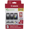 Canon PG-540Lx2/CL-541XL Γνήσιο Photo Value Pack με 3 Μελάνια Εκτυπωτή InkJet Μαύρο / Πολλαπλό (Color) (5224B015)