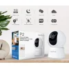 Laxihub P2T IP Κάμερα Παρακολούθησης Wi-Fi Full HD 1080p με Αμφίδρομη Επικοινωνία