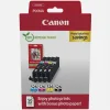 Canon CLI-526 Γνήσιο Photo Value Pack με 4 Μελάνια Εκτυπωτή InkJet Κίτρινο / Κυανό / Ματζέντα / Μαύρο (4540B019)