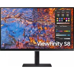 Samsung ViewFinity S8 IPS HDR Monitor 27" QHD 3840x1600 με Χρόνο Απόκρισης 5ms GTG