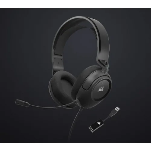 Corsair HS35 V2 Over Ear Gaming Headset με σύνδεση 3.5mm Corsair HS35 V2 Over Ear Gaming Headset με σύνδεση 3.5mm