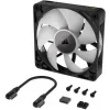 Corsair iCue Link RX140 Case Fan με RGB Φωτισμό και Σύνδεση 4-Pin PWM