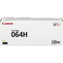 Canon 064H Γνήσιο Toner Laser Εκτυπωτή Κίτρινο High Yield (4932C001)