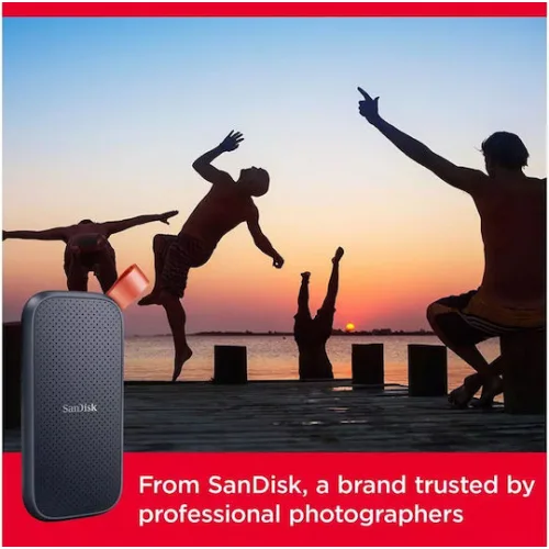 Sandisk Portable SSD USB 3.2 2TB 2.5" Μαύρο