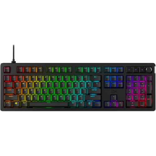 HyperX Alloy Rise Gaming Πληκτρολόγιο με HyperX Red διακόπτες και RGB φωτισμό (Αγγλικό US)