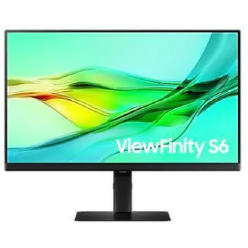 Samsung ViewFinity S6 S60UD IPS HDR Monitor 24" QHD 2560x1440 με Χρόνο Απόκρισης 5ms GTG