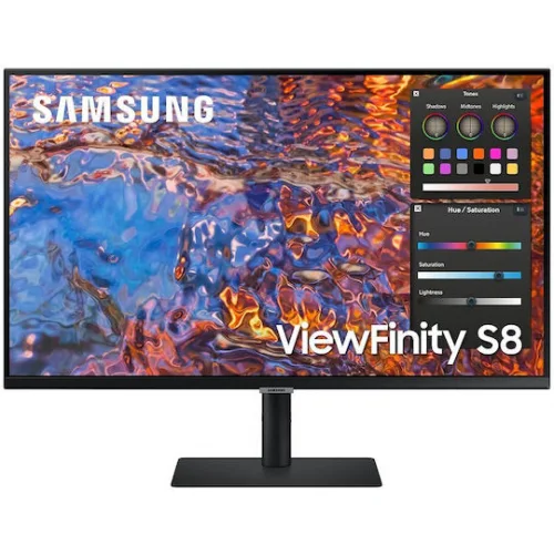 Samsung ViewFinity S8 IPS HDR Monitor 32" 4K 3840x2160 με Χρόνο Απόκρισης 5ms GTG