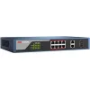Hikvision DS-3E0109P-E Unmanaged L2 PoE+ Switch με 8 Θύρες Ethernet