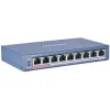 Hikvision DS-3E0109P-E Unmanaged L2 PoE+ Switch με 8 Θύρες Ethernet