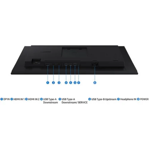 Samsung Essential S4 S40GD IPS Monitor 27" FHD 1920x1080 με Χρόνο Απόκρισης 5ms GTG