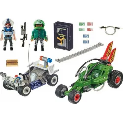 Playmobil City Action Αστυνομική Καταδίωξη Go-Kart για 4-10 ετών