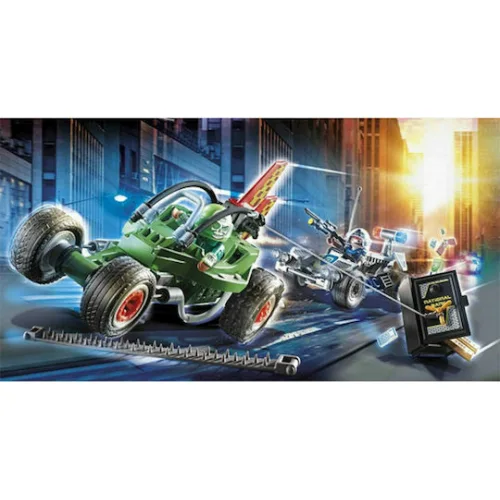 Playmobil City Action Αστυνομική Καταδίωξη Go-Kart για 4-10 ετών