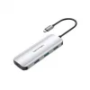 Vention USB-C Docking Station με 4K PD Ethernet Γκρι (TOJHB)