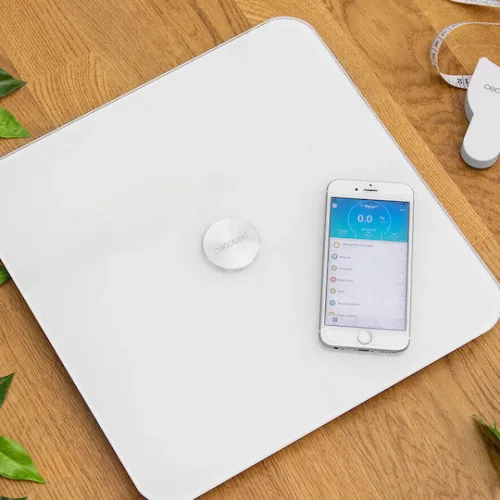 Cecotec Surface Precision 9600 Smart Healthy Smart Ζυγαριά με Λιπομετρητή & Bluetooth σε Λευκό χρώμα