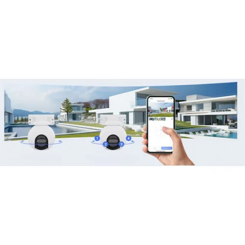 Ezviz H80x IP Κάμερα Παρακολούθησης Wi-Fi 4K Αδιάβροχη με Αμφίδρομη Επικοινωνία και Φακό 4mm