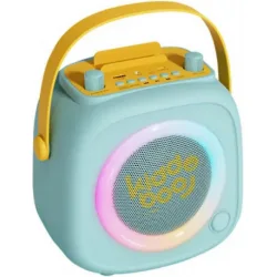 Kiddoboo Σύστημα Karaoke με Ασύρματo Μικρόφωνo σε Πράσινο Χρώμα Kiddoboo Σύστημα Karaoke με Ασύρματo Μικρόφωνo σε Πράσινο Χρώμα