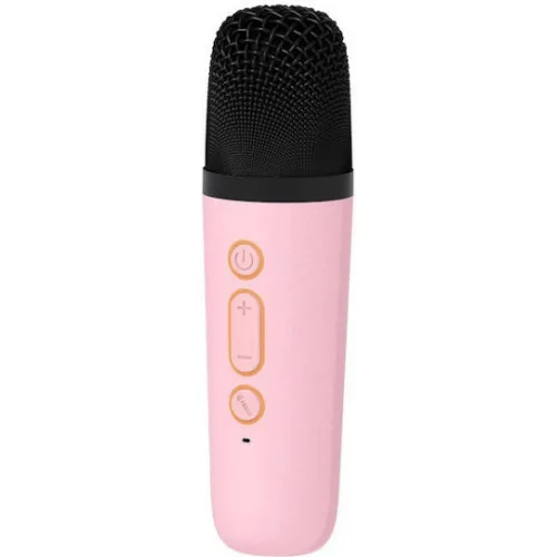 Kiddoboo Σύστημα Karaoke με Ασύρματo Μικρόφωνo σε Ροζ Χρώμα