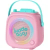 Kiddoboo Σύστημα Karaoke με Ασύρματo Μικρόφωνo σε Ροζ Χρώμα