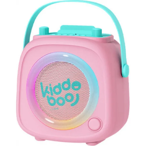 Kiddoboo Σύστημα Karaoke με Ασύρματo Μικρόφωνo σε Ροζ Χρώμα