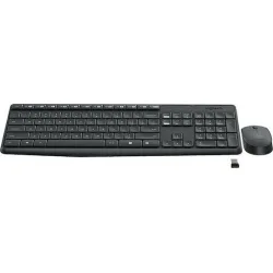 Logitech MK235 Ασύρματο Σετ Πληκτρολόγιο & Ποντίκι Αγγλικό US