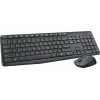 Logitech MK235 Ασύρματο Σετ Πληκτρολόγιο & Ποντίκι Αγγλικό US
