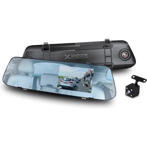 Esperanza XDR106 Κάμερα DVR Αυτοκινήτου 1080P με Οθόνη 3.8" για Παρμπρίζ με Κλιπ