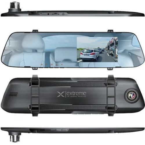 Esperanza XDR106 Κάμερα DVR Αυτοκινήτου 1080P με Οθόνη 3.8" για Παρμπρίζ με Κλιπ